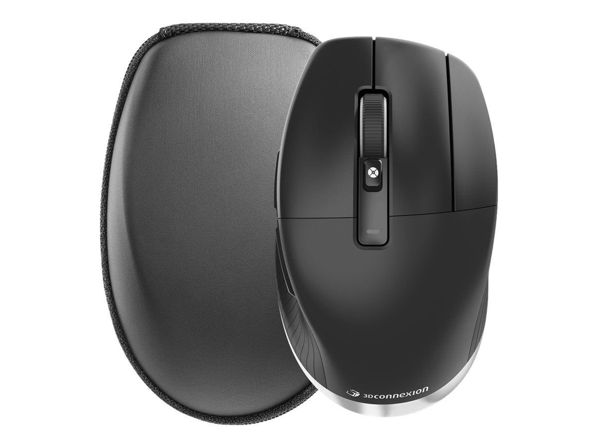 3Dconnexion CadMouse Pro Wireless - Mus - 7 knapper - Sort Mus 3DX-700116