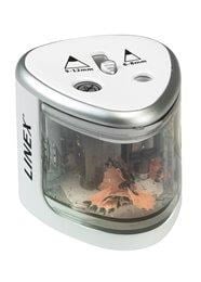 Linex battery-operated pencil sharpener double white Skrivebordstilbehør 400114752
