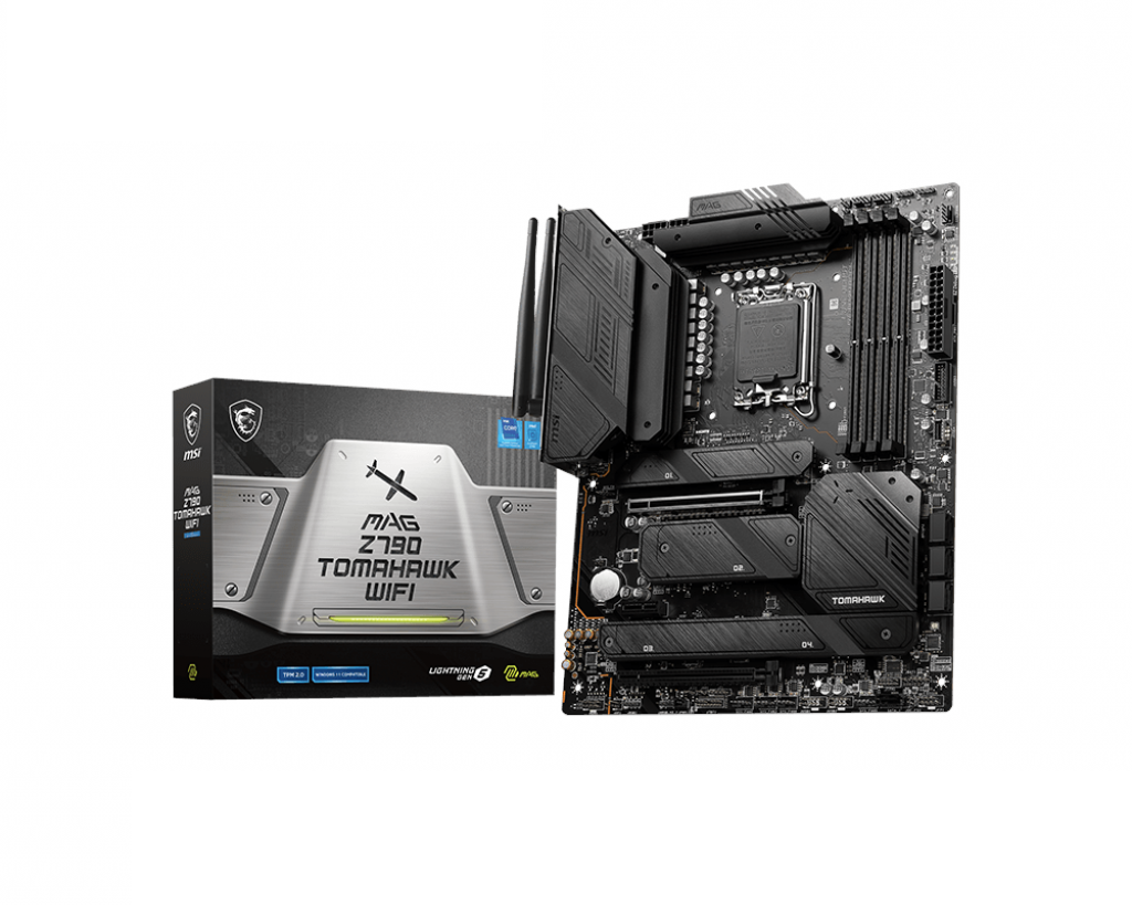 MSI MAG Z790 TOMAHAWK WIFI Bundkort - Intel Z790 - Intel LGA1700 - DDR5 RAM - ATX