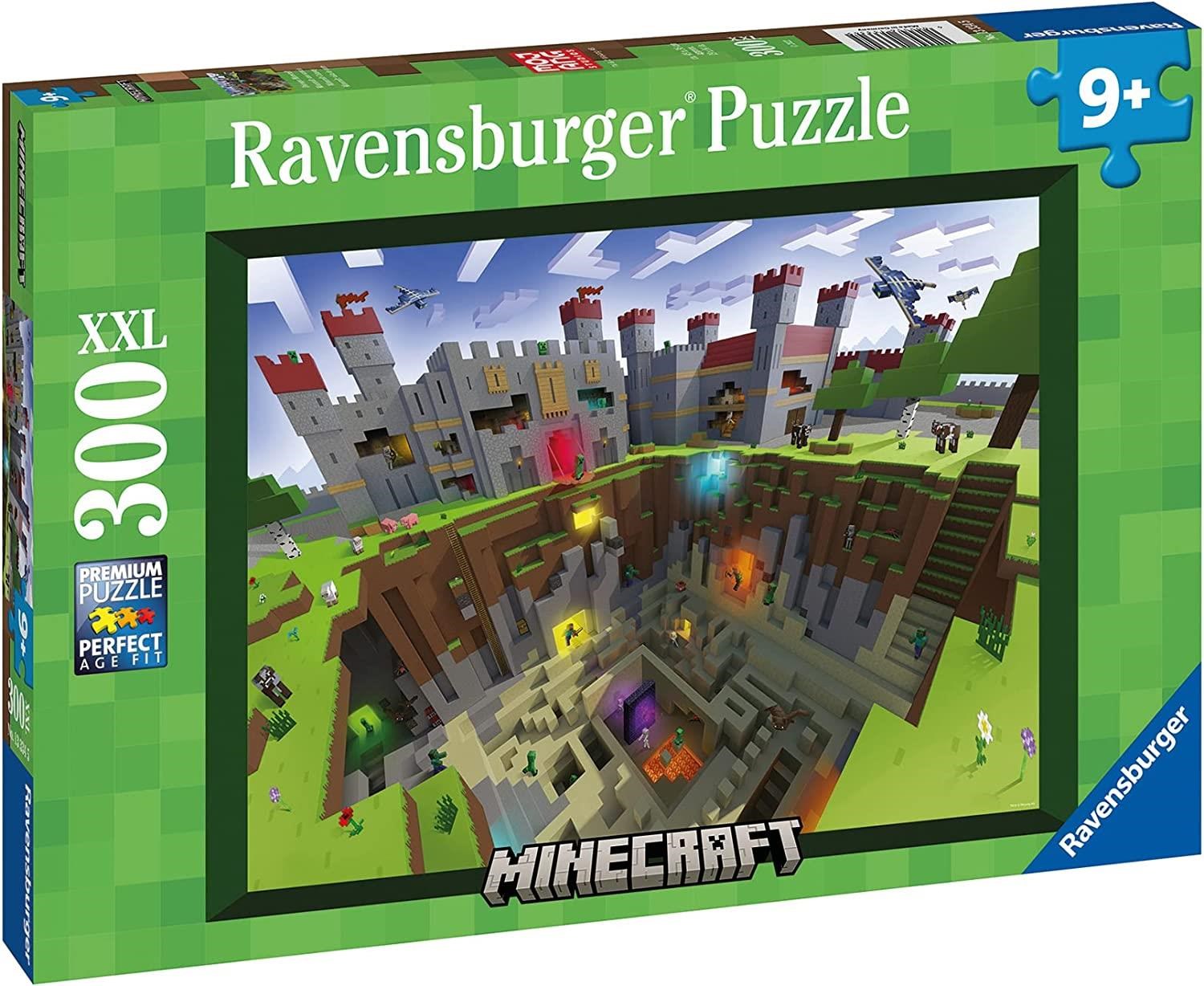 Ravensburger Minecraft Cutaway XXL 300pcs Puslespil 4005556133345