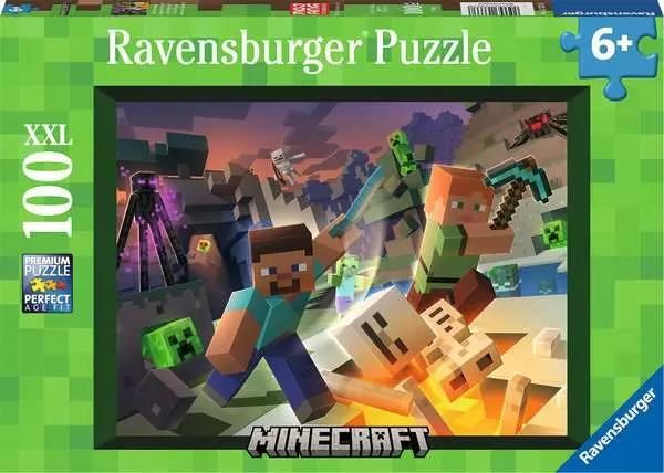 Ravensburger Monster Minecraft XXL 100 pcs Puslespil 13333