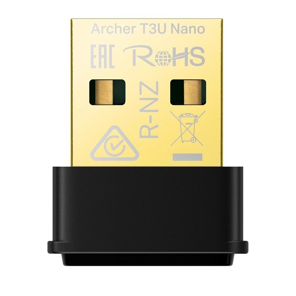 TP-Link Archer T3U Nano AC1300 Nano Wireless MU-MIMO USB Adapter Netværksadapter