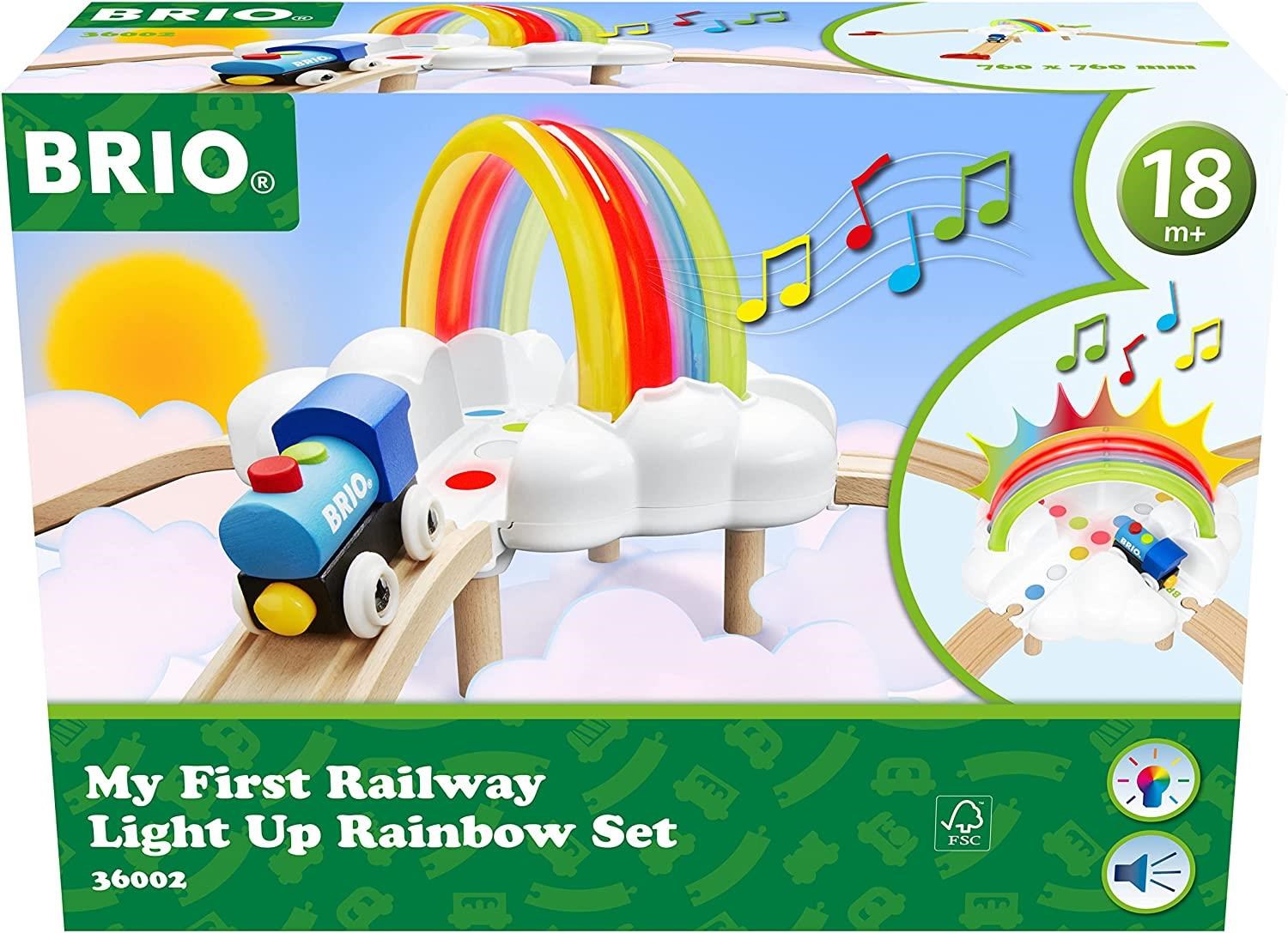 Brio My First Railway Light Up Rainbow Set Brio Tog R_63600200