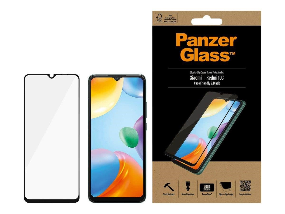 PanzerGlass Screen Protector Xiaomi Redmi 12C | 10C Beskyttelsesglas PANZER8060