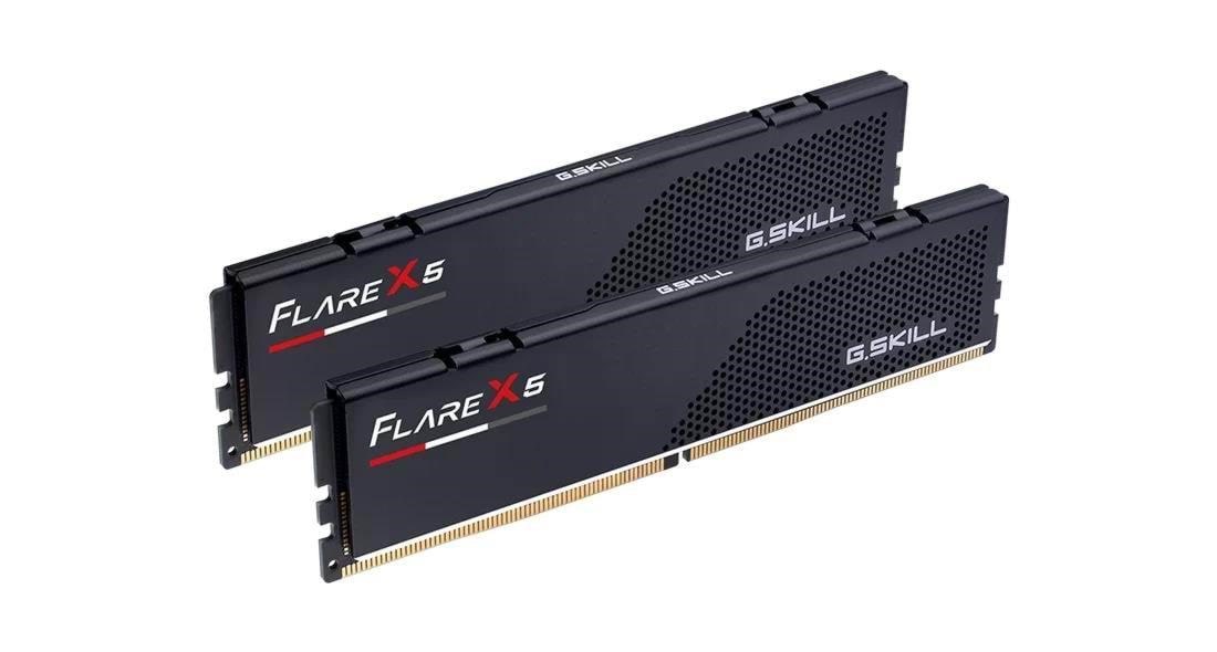 G.Skill Flare X5 DDR5-6000 - 32GB - CL36 - Dual Channel (2 pcs) - AMD EXPO & Intel XMP - Sort