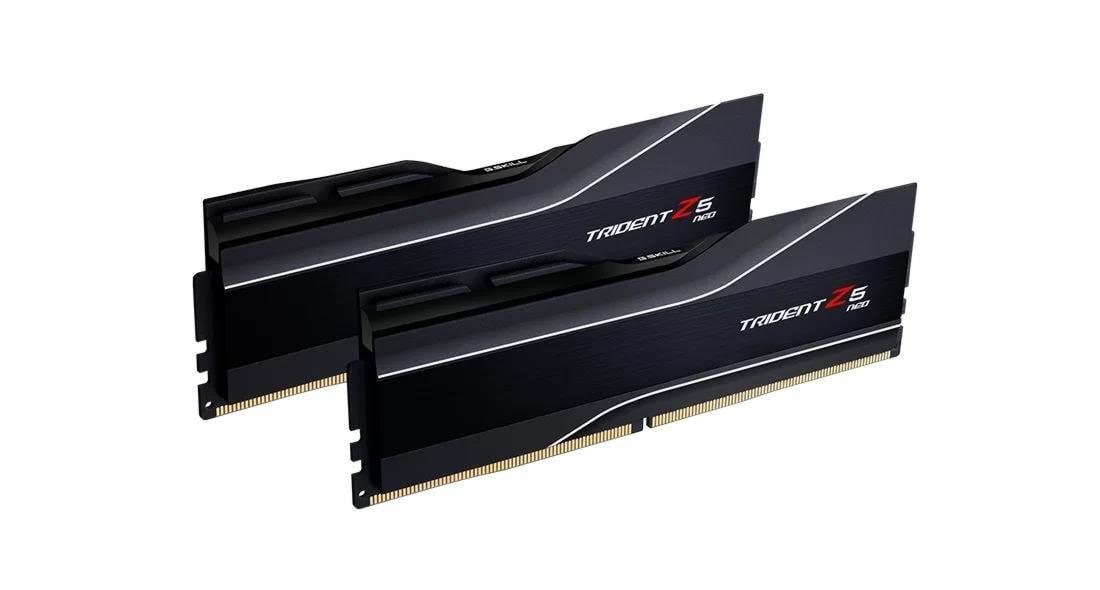 G.Skill Trident Z5 Neo DDR5-6000 - 32GB - CL32 - Dual Channel (2 pcs) - AMD EXPO - Sort