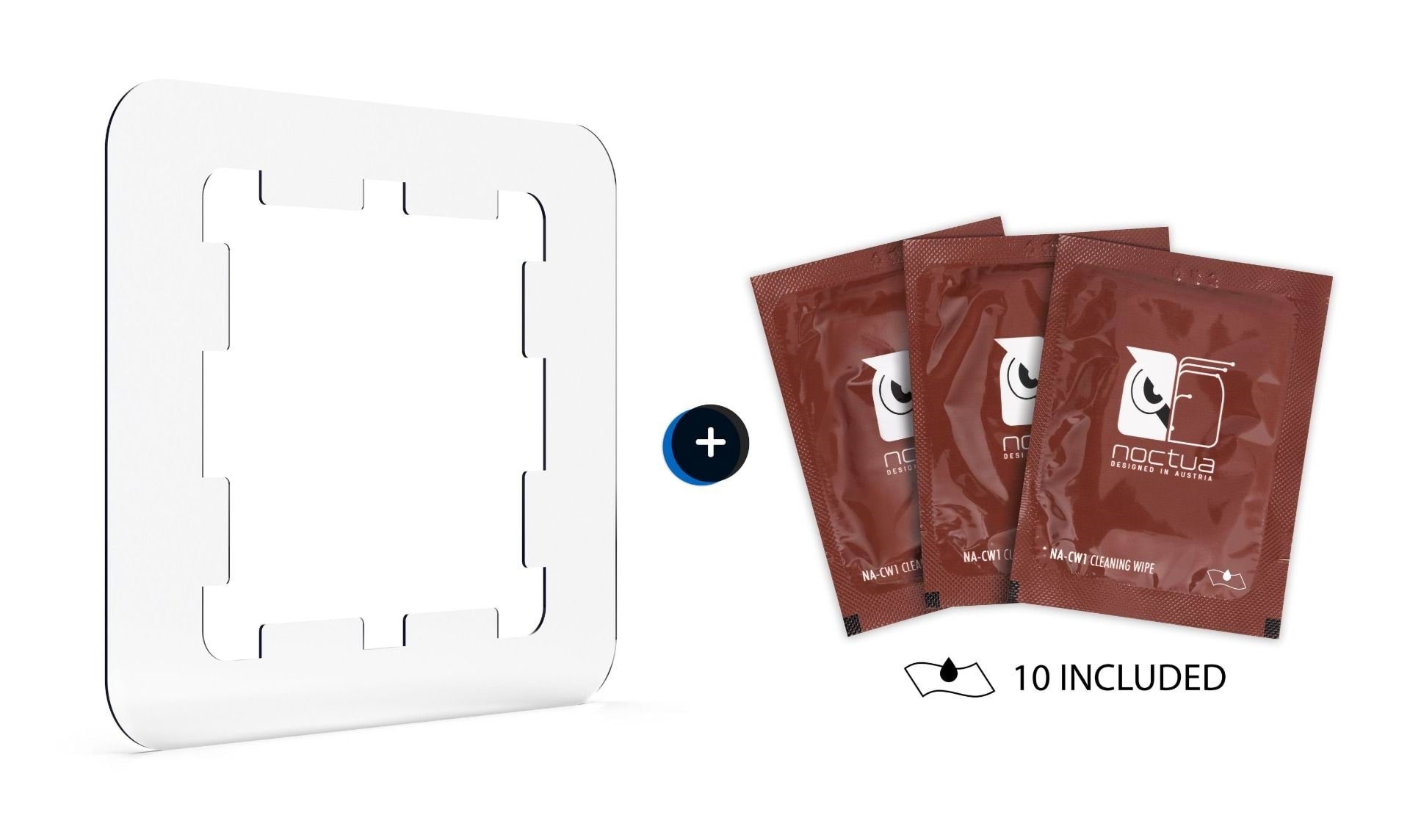 Noctua NA-STPG1 - Thermal Paste Guard and Cleaning Set - Kølepasta Cpu Køler Sølv