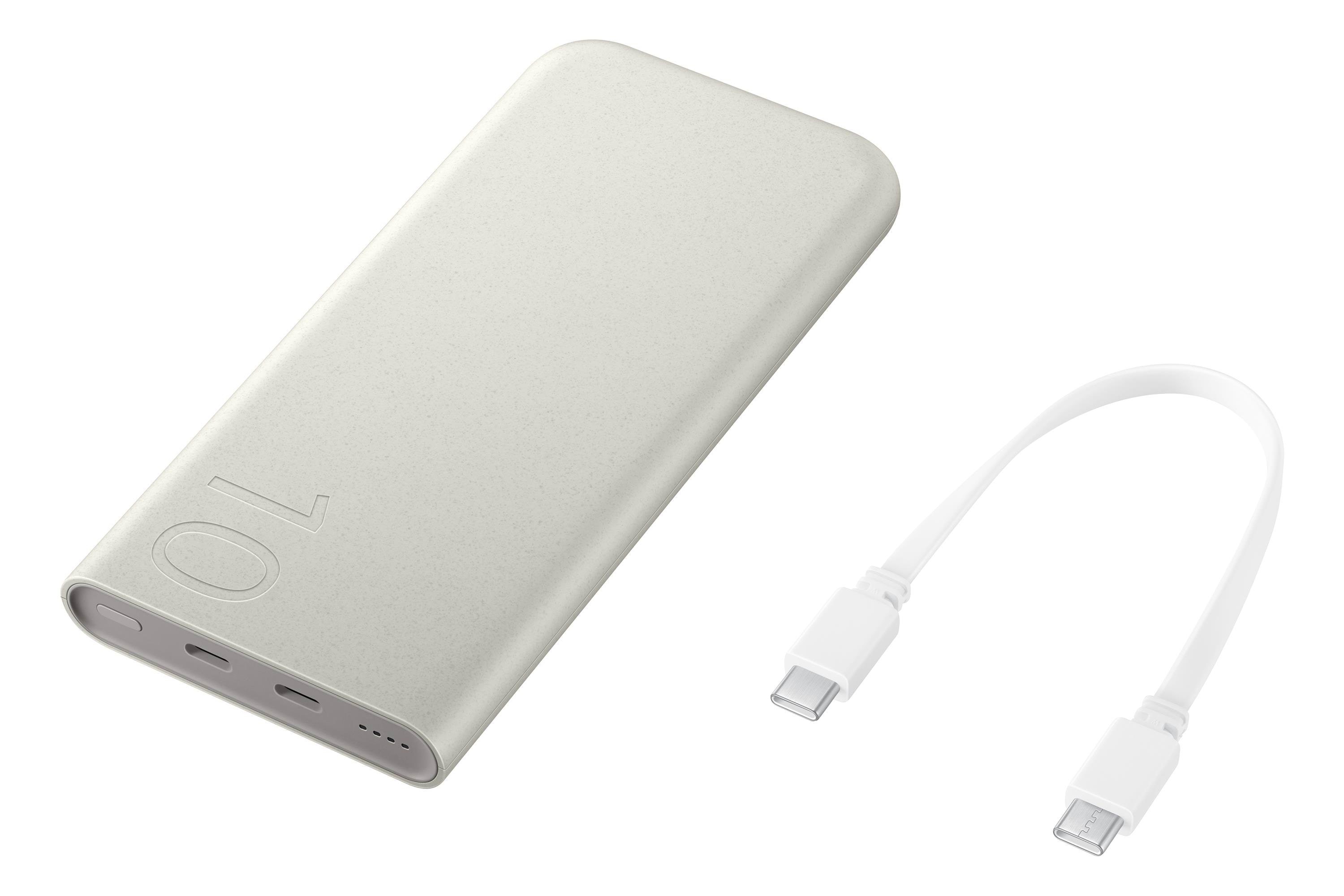 Samsung 10Ah Battery Pack (SFC 25W) - 10000 mAh Powerbank Beige EB-P3400XUEGEU