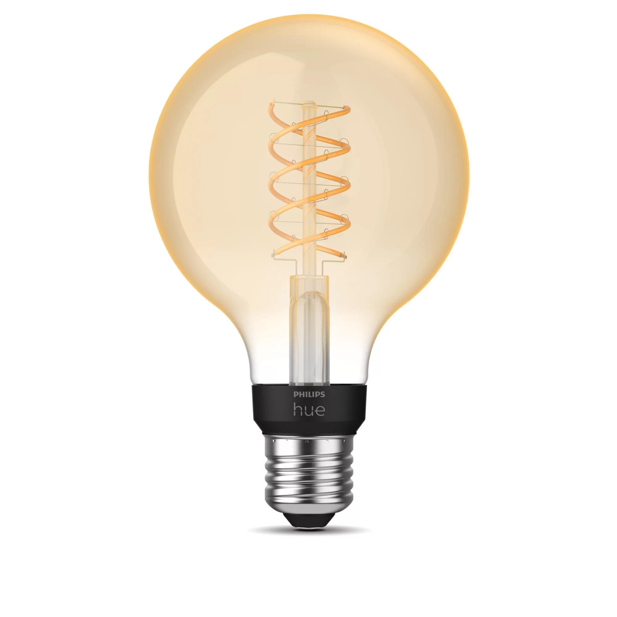 Philips Hue Filament Globe G93 7W White E27 Smart Home 929003051901