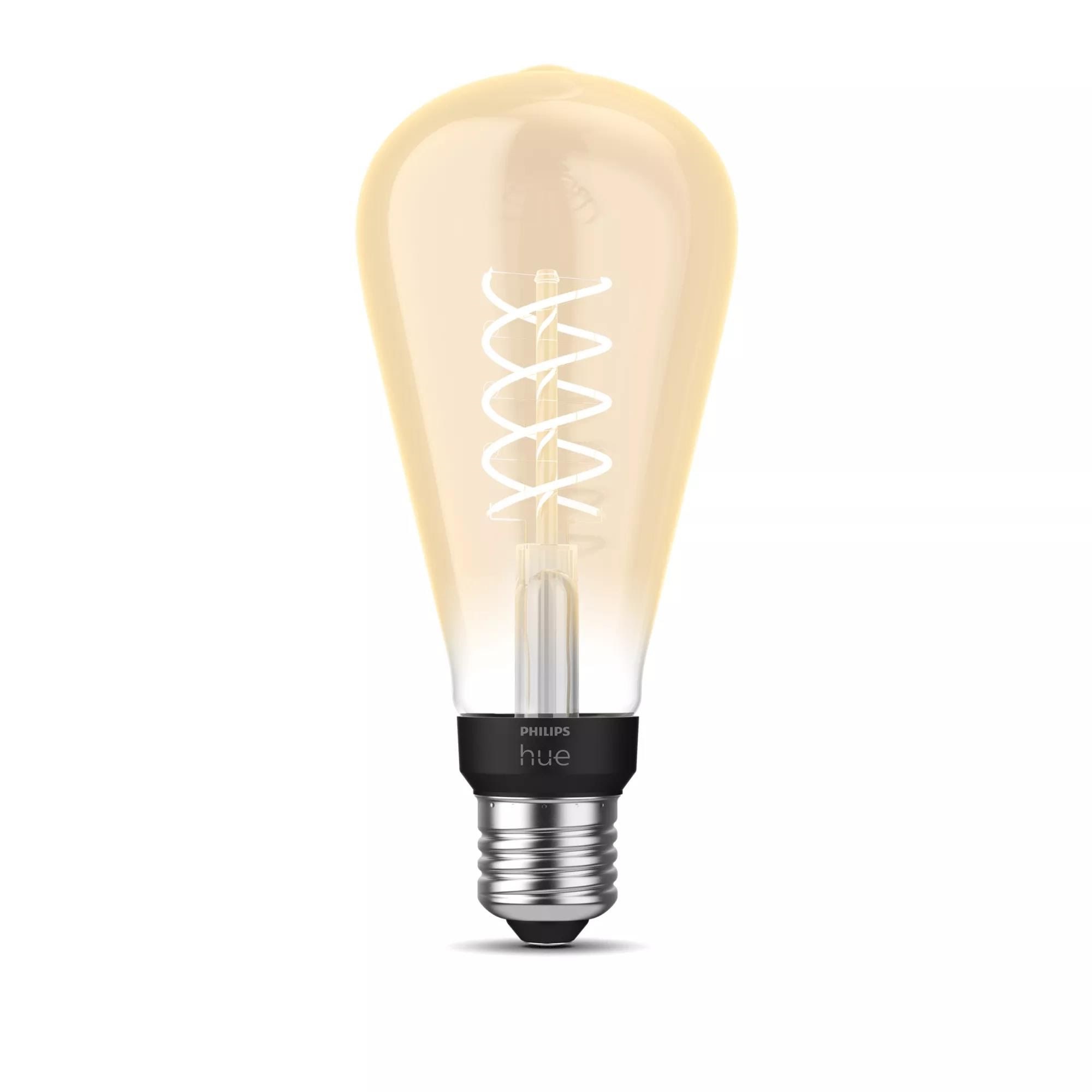 Philips Hue Filament Edison ST72 7W White Filament E27 Smart Home 929003052301