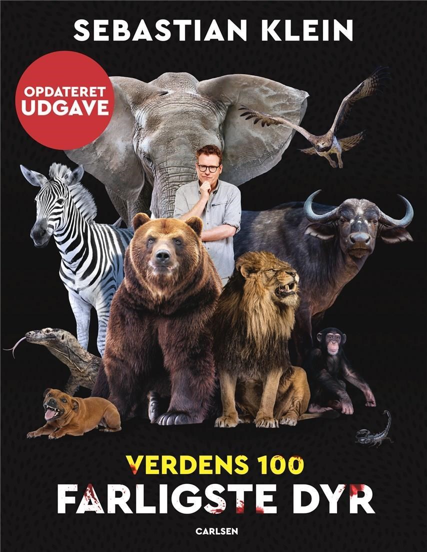 Verdens 100 farligste dyr - Børnebog - Hardcover Børnebog 9788711565094