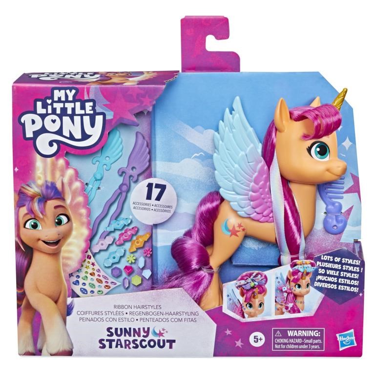 My Little Pony Ribbon Hairstyles Sunny Starscout Figur F38735L1