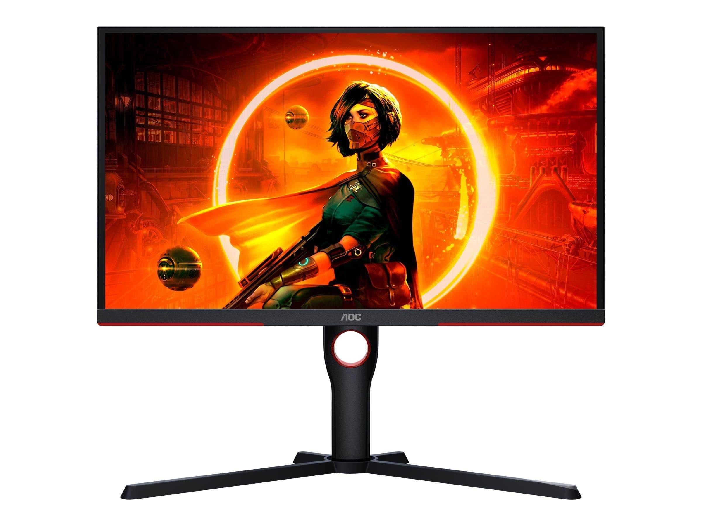 24,5" AOC G3 25G3ZM - 1920x1080 (FHD) - 240Hz - VA Computerskærm Red 25G3ZM/BK