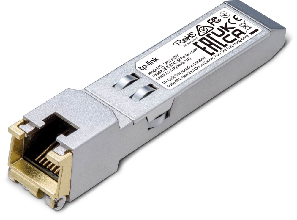 TP-Link TL-SM5310-T 10G BASE-T RJ45 SFP+ Module Transceiver