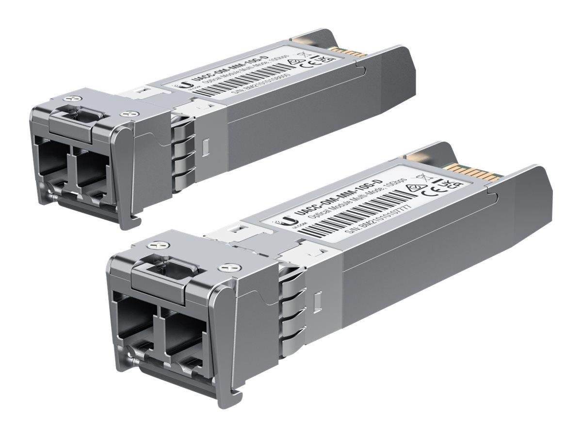 Ubiquiti UACC-OM-MM-10G-D-2 10 Gbps Multi-Mode Optical Module (2-Pack) Transceiver