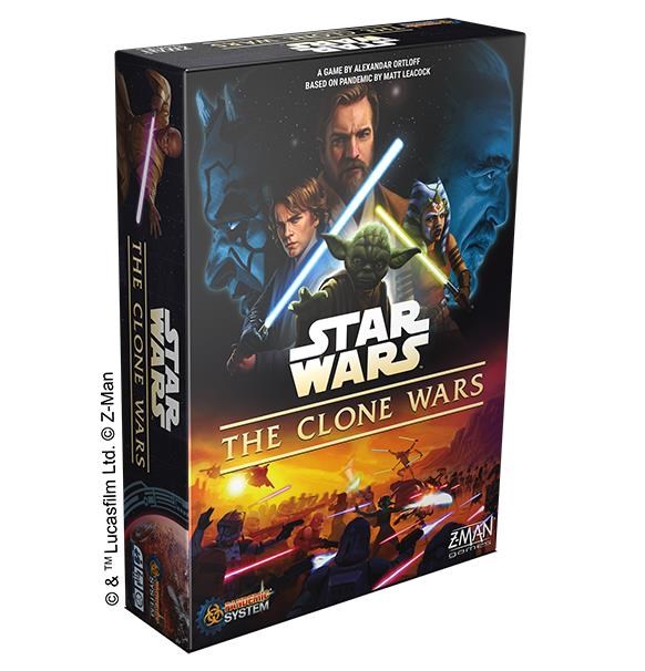 Pandemic Star Wars Clone Wars (ENG) Brætspil ZMG7126