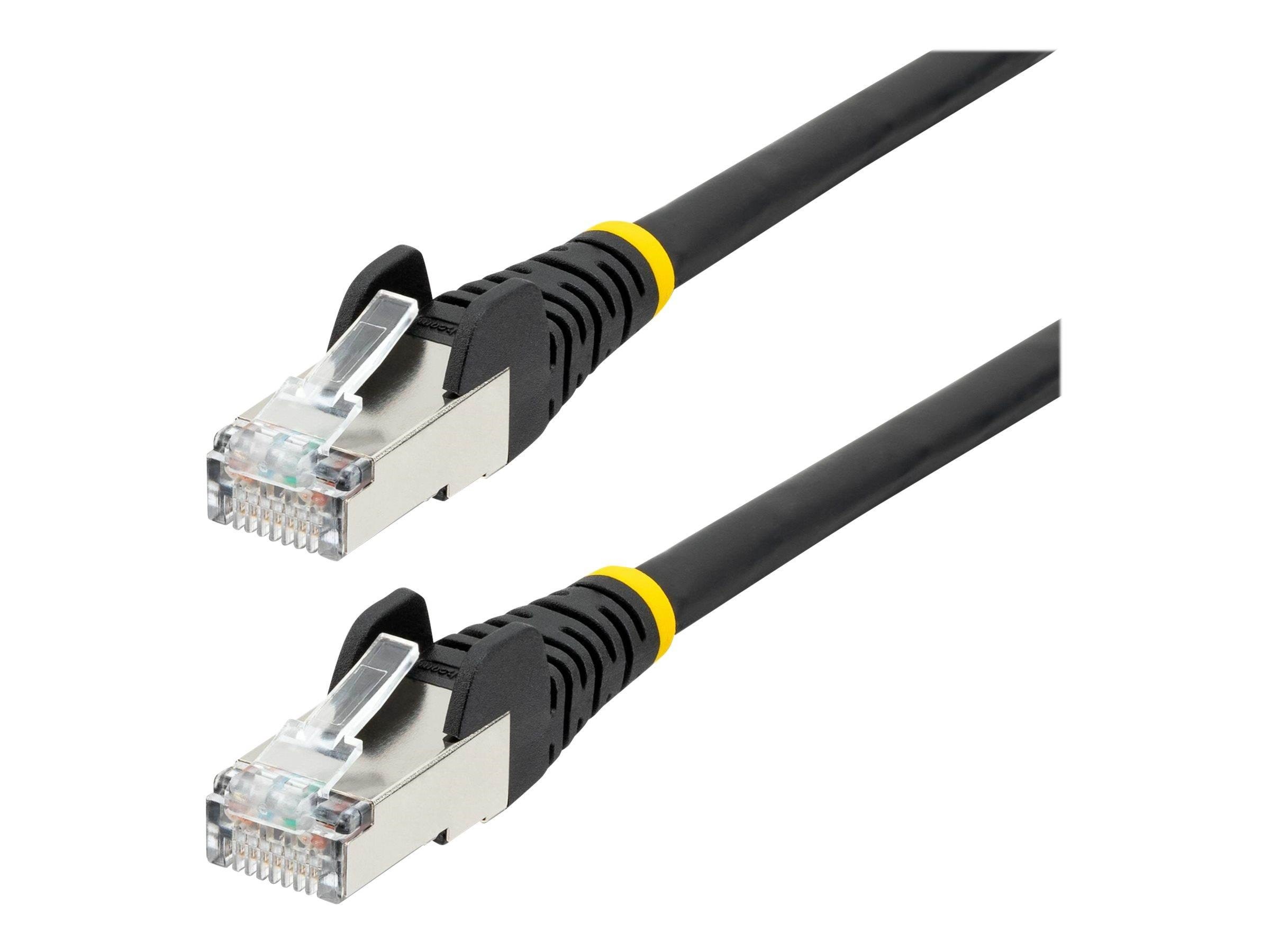 StarTech.com 1.5m CAT6a Ethernet Cable - 1.5 m - black - Sort - 1m Netværkskabel NLBK-150-CAT6A-PATCH