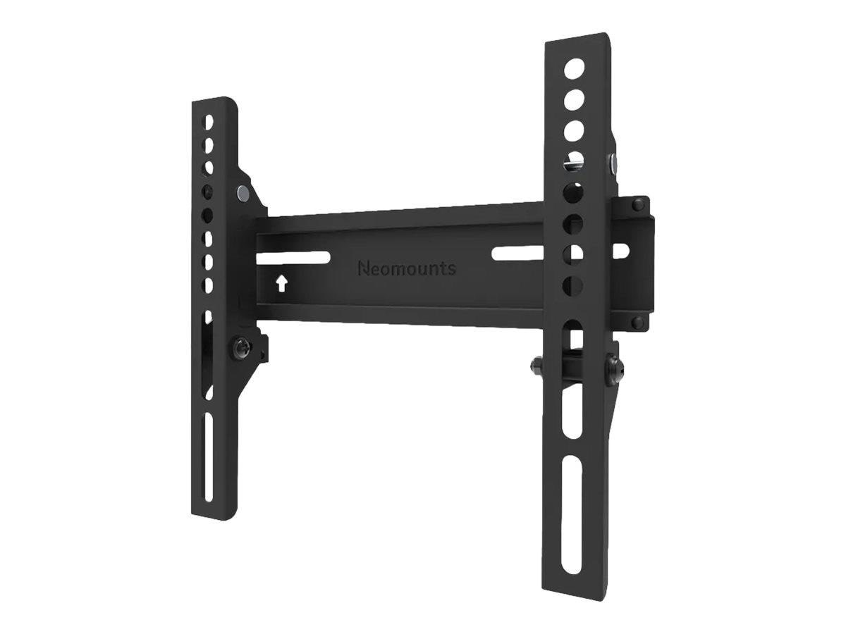 Neomounts WL30-350BL12 - mounting kit - fixed - for flat panel - black - Maks 30 kg - Maks størrelse 55"