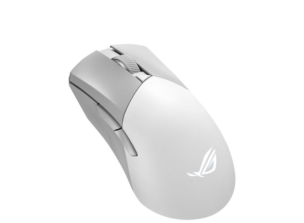 ASUS ROG Gladius III Wireless AimPoint - Gaming Mus - Optisk - 6 knapper - Hvid