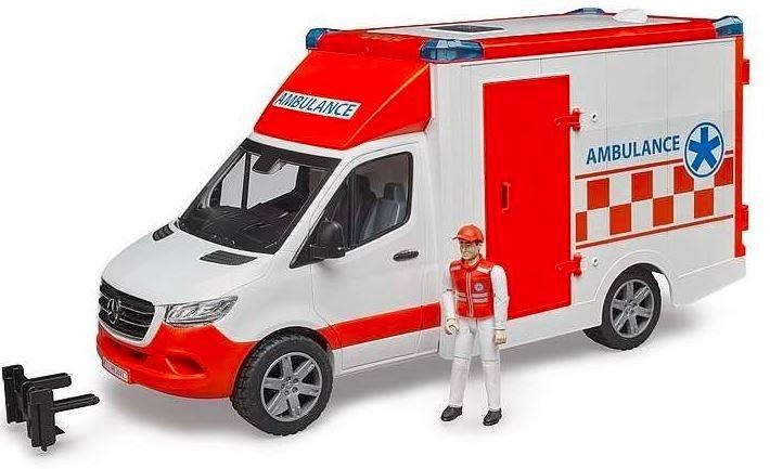 Bruder MB Sprinter Ambulance with driver Legetøjsbil BR-02676