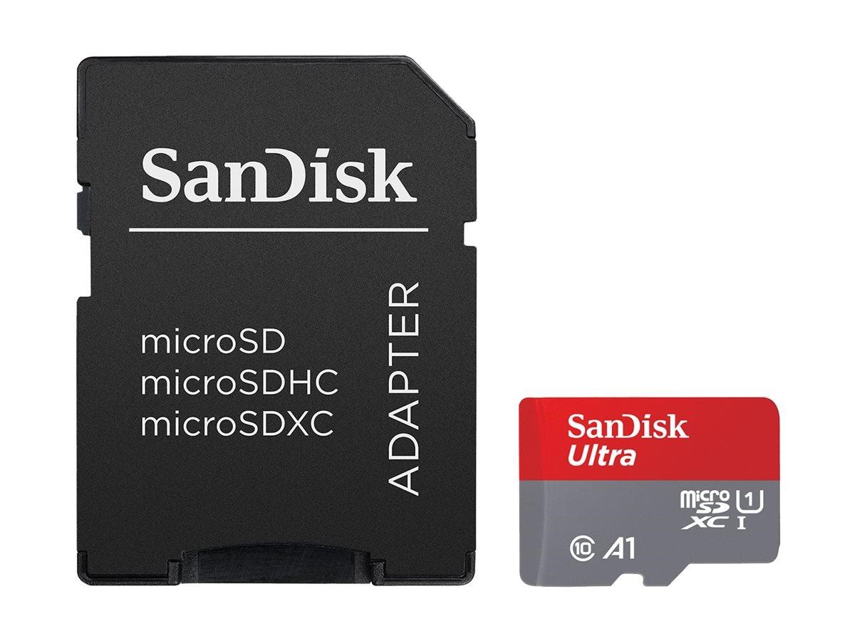 SANDISK Ultra microSD/SD - 150MB/s - 1TB Hukommelseskort SDSQUAC-1T00-GN6MA