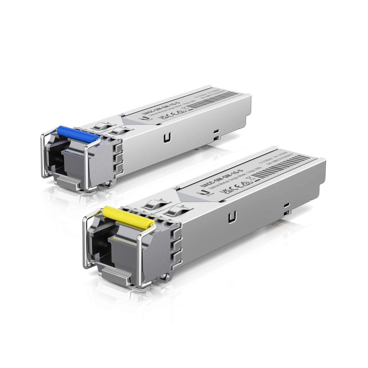 Ubiquiti UACC-OM-SM-1G-S-2 1 Gbps Bidirectional Single-Mode Optical Module (2-Pack)