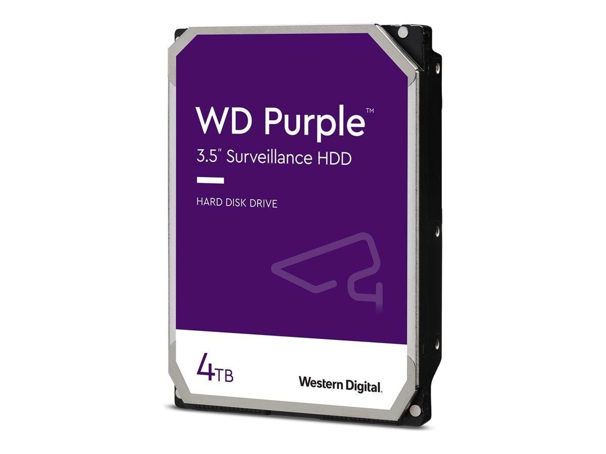 WD Purple - 4TB - Harddisk - WD43PURZ - SATA-600 - 3.5" Harddisk
