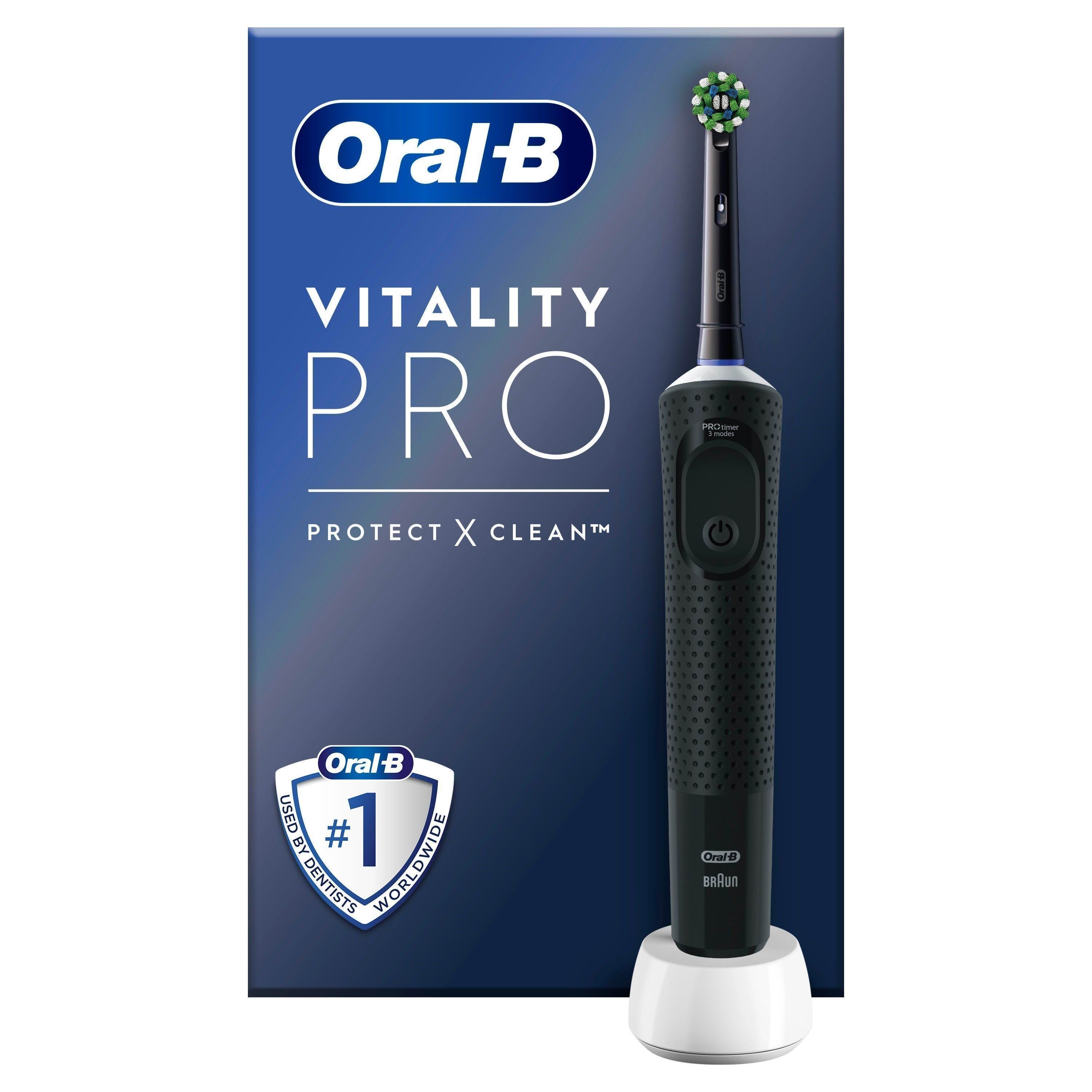 Oral-B Eltandbørste Vitality Pro - Sort El Tandbørste 4210201427063