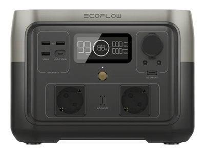 EcoFlow River 2 Max - 512 Wh Power Station ZMR610-B-EU