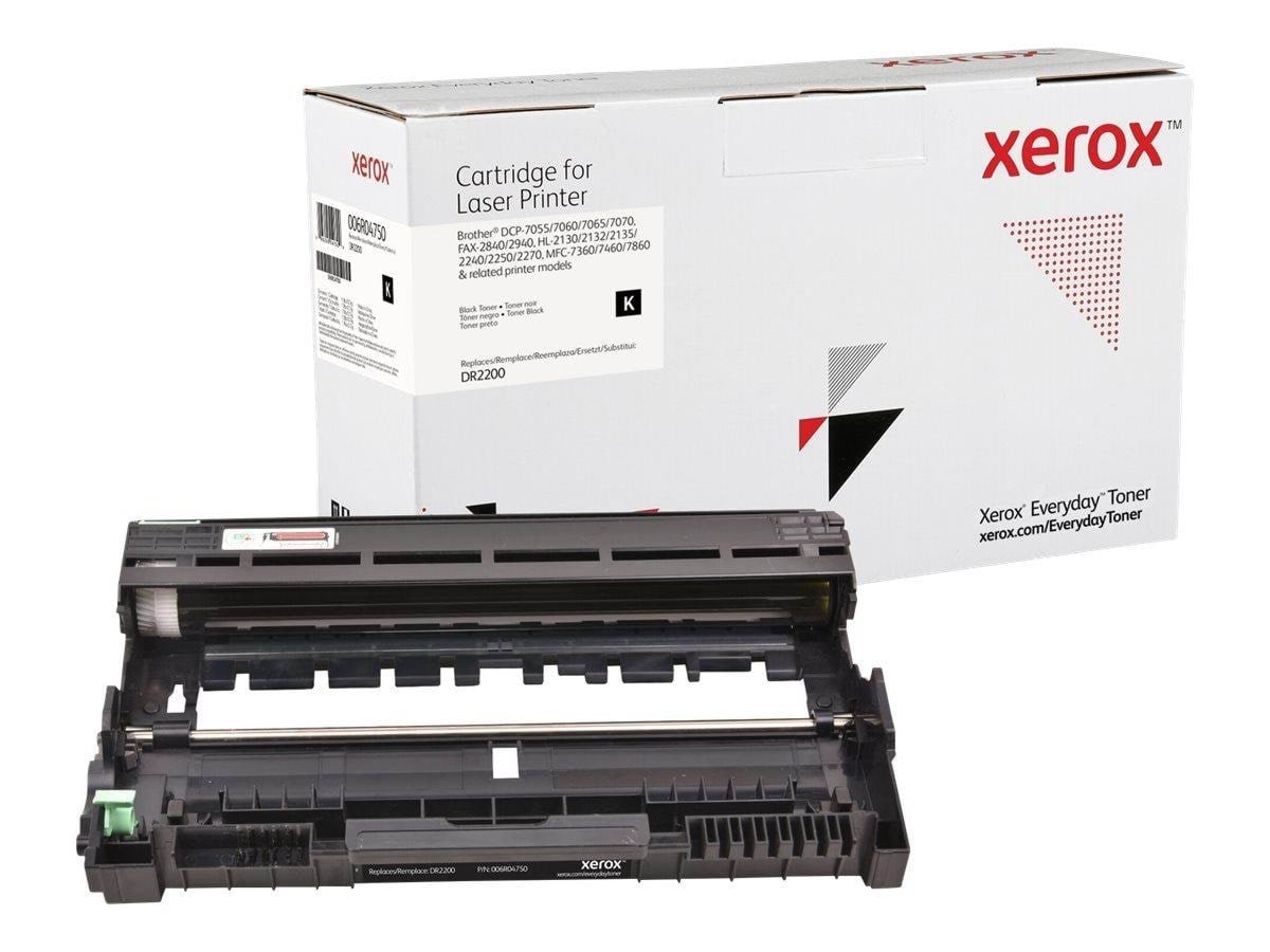 Xerox 006R04750 / Alternative to Brother DR2200 Drum Black Printerpatron Og Toner Sort