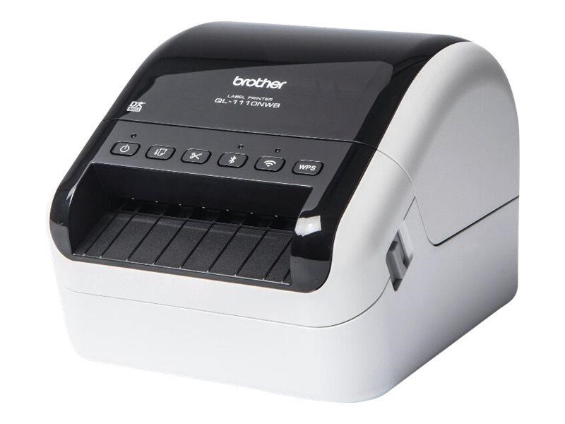 Brother QL-1110NWBc - Direct thermal - 110 mm/s - 300 dpi Labelprinter QL1110NWBCZW1