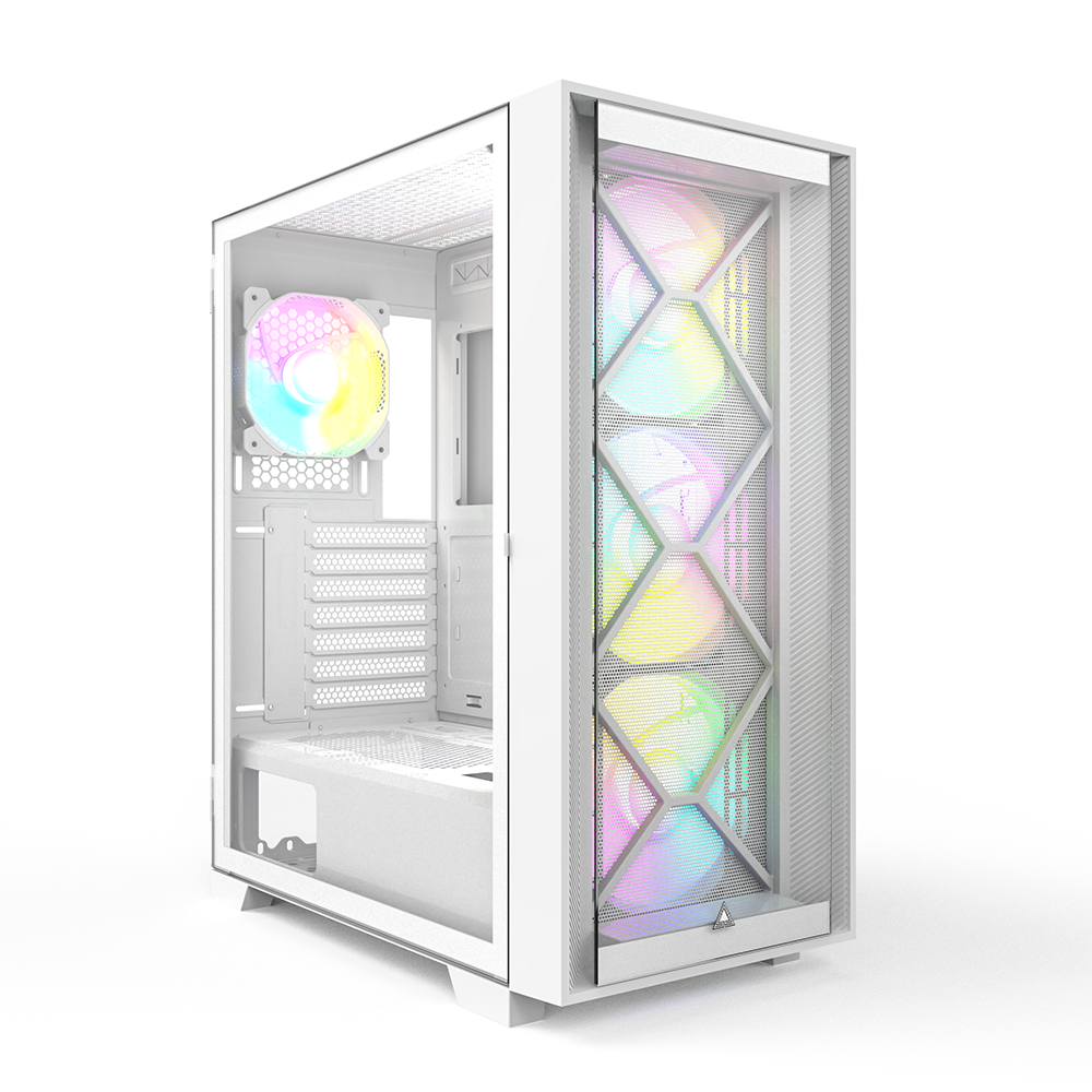 Montech Air 1000 Premium - White - Kabinet - Miditower - Hvid Kabinet AIR 1000 PREMIUM WH