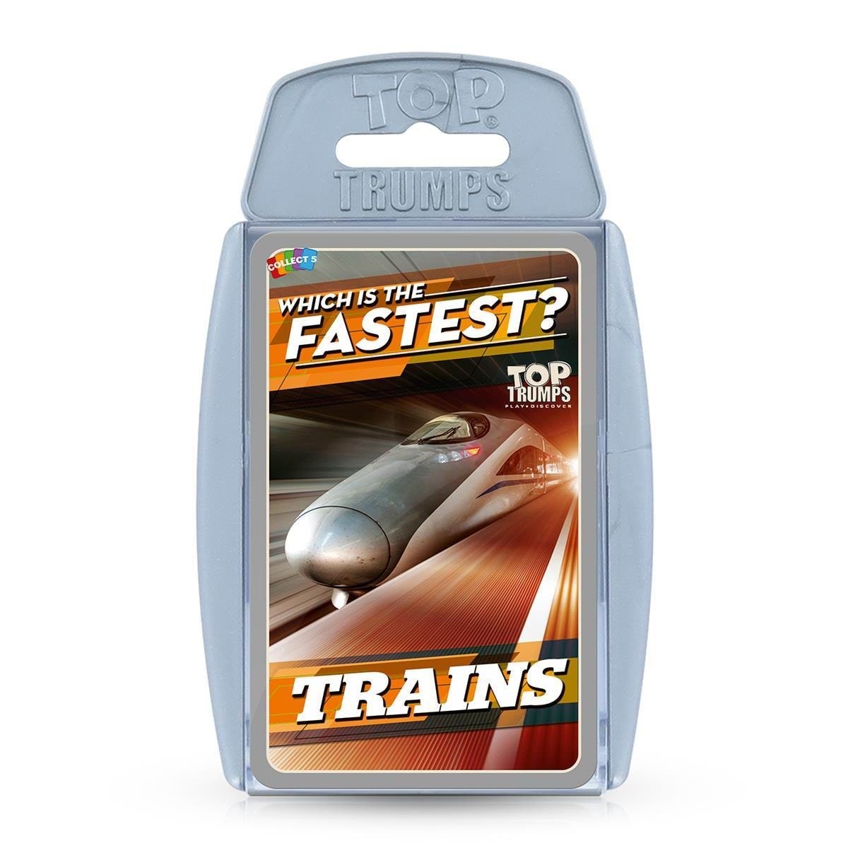 Winning Moves Trains Top Trumps Card Game (ENGLISH)