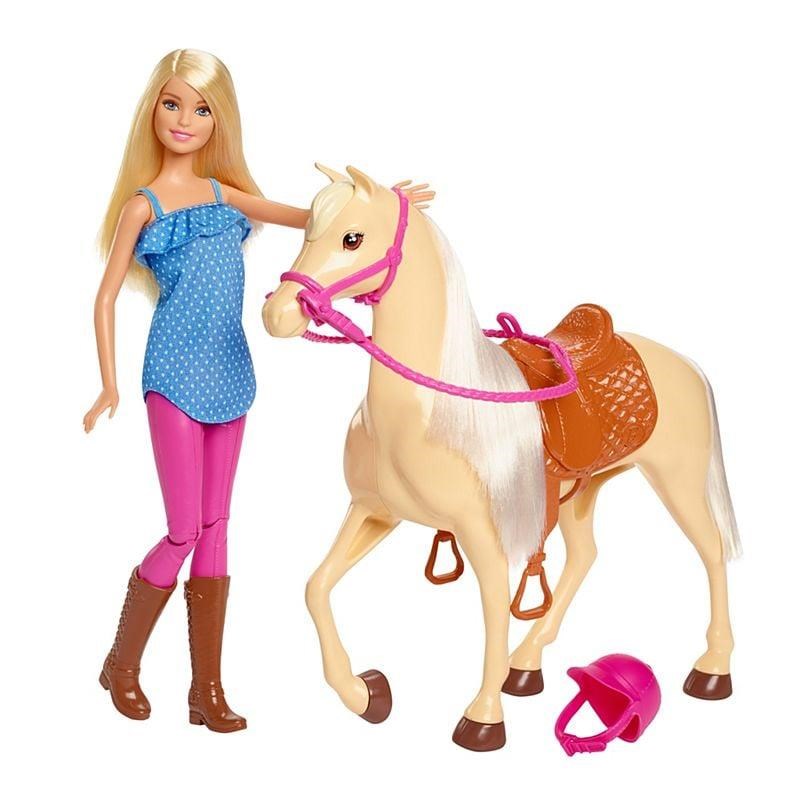 Barbie Doll & Horse Playset Dukker Og Dukketilbehoer FXH13