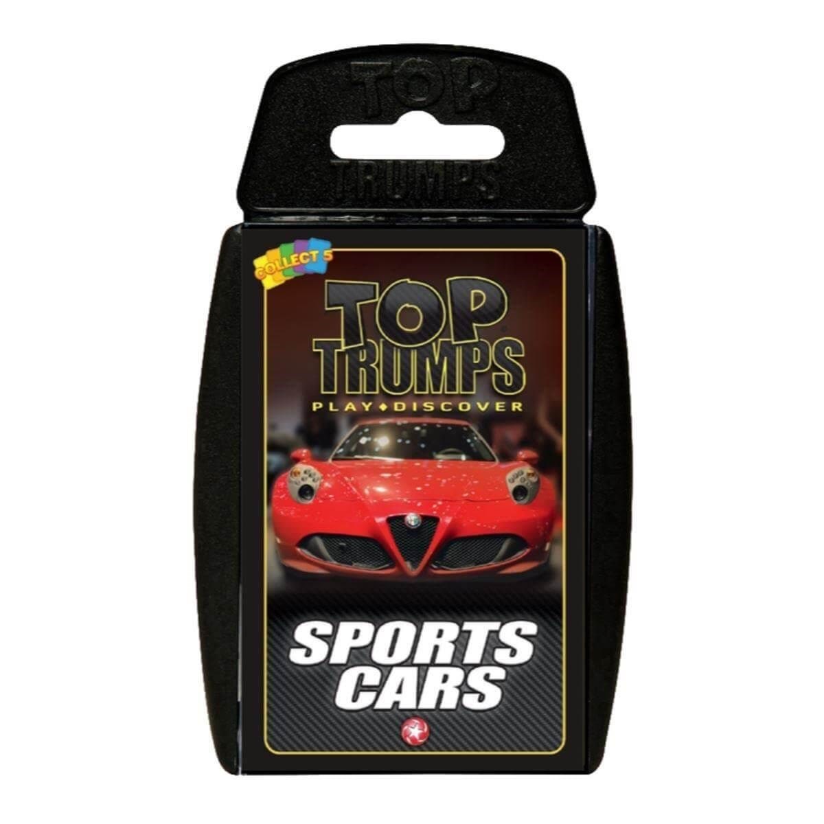 Winning Moves Sports Cars Top Trumps Card Game (ENGLISH) Brætspil 5036905044325