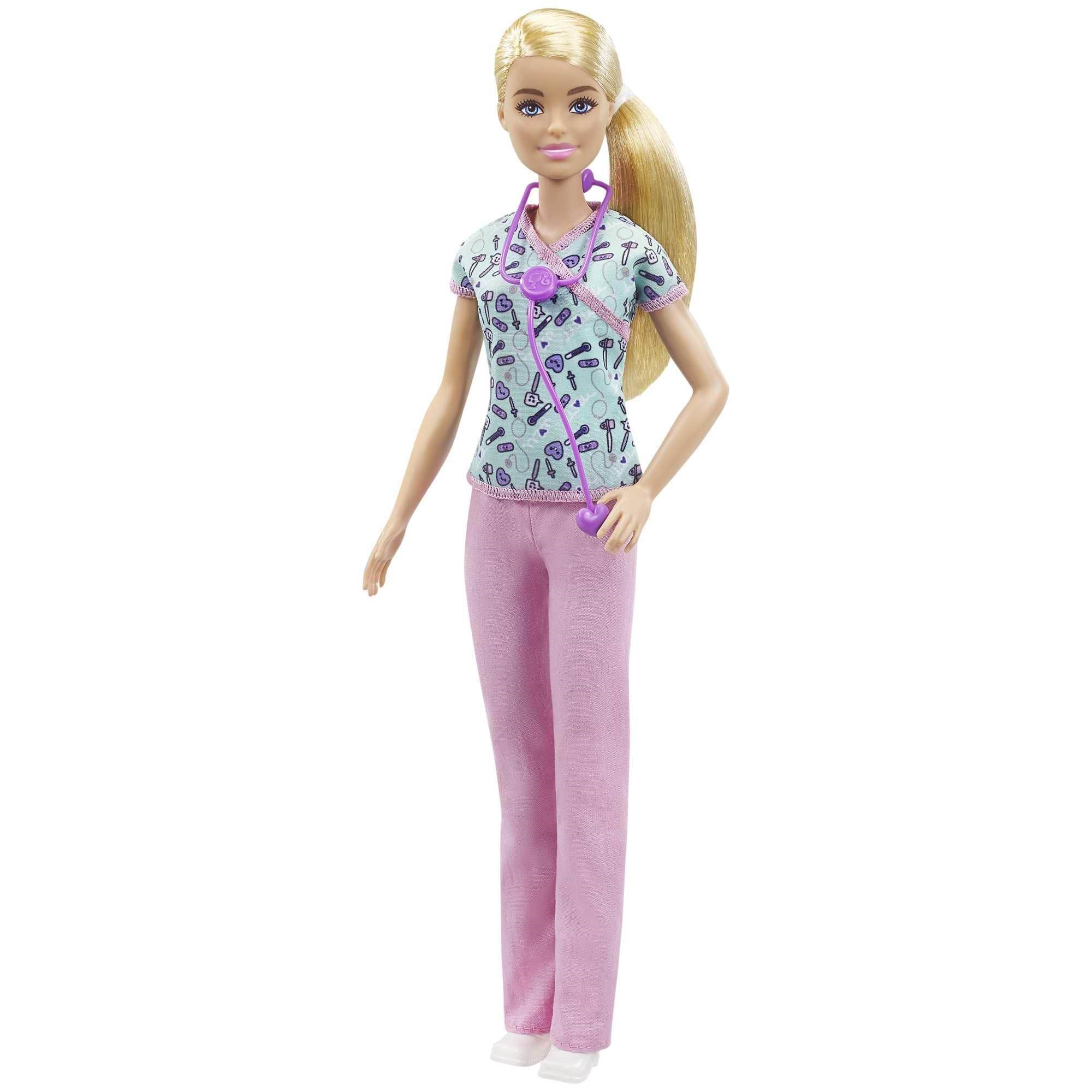 Barbie Career Nurse Doll Dukker Og Dukketilbehoer GTW39