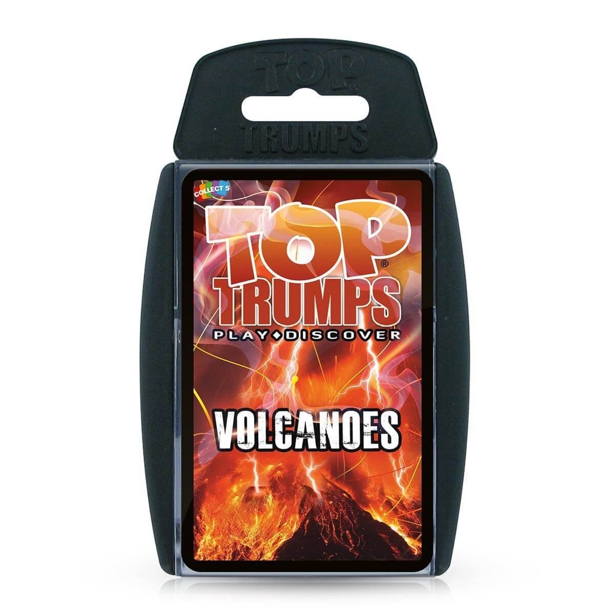 Winning Moves Volcanoes Top Trumps Card Game (ENGLISH) Brætspil 5036905044394