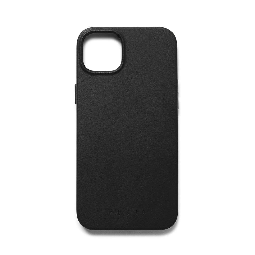 Mujjo Full Leather Case with MagSafe for iPhone 14 Plus Mobilcover MUJJO-CL-025-BK
