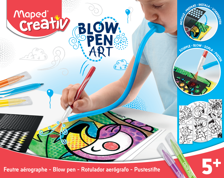 Maped Creativ Blowpen Pop Art Tegneværktøj 846715