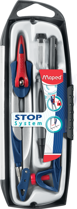 Maped Stop System passer, 5 dele Tegneværktøj 196101