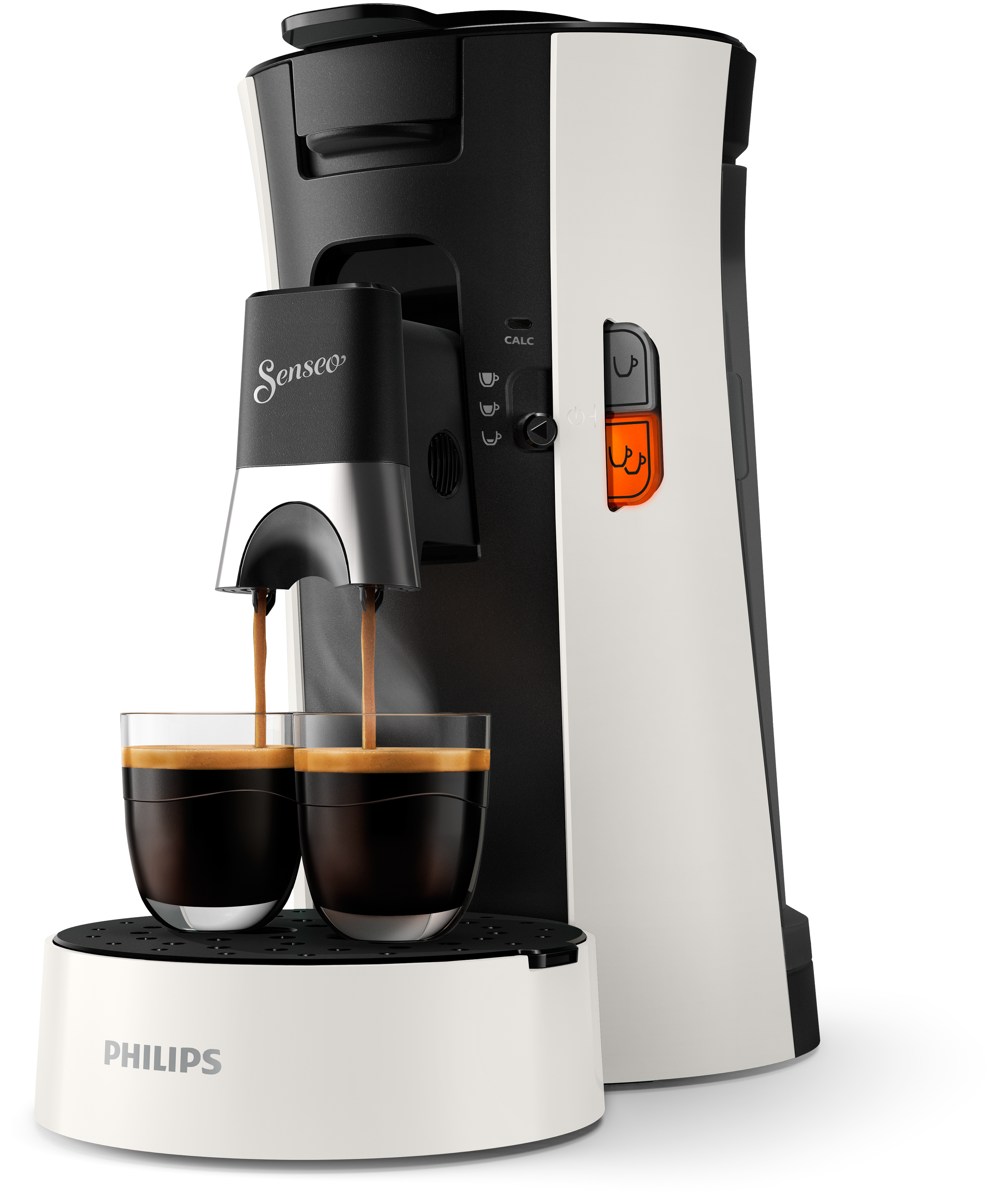 Philips Senseo Select Star White Kaffemaskine Hvid CSA230/01