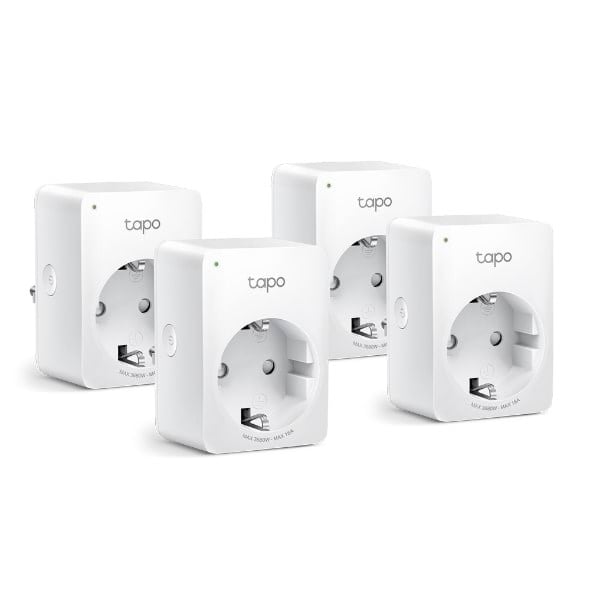 TP-Link Tapo P110 (4-Pack) Mini Smart Wi-Fi Socket Energy Monitoring Smart Home TAPO P110(4-PACK)