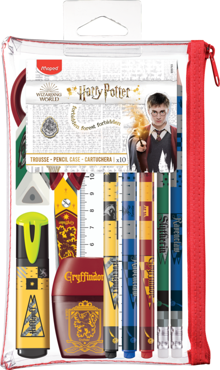 Harry Potter Skolesæt med 10 dele Tegneværktøj 899793