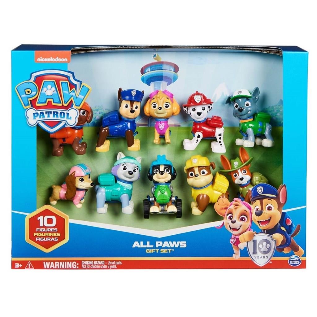 Paw Patrol Celebration 10-pak figurer Figur 6065255