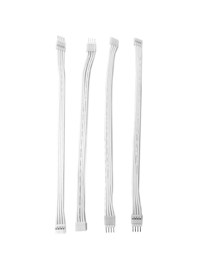 Light Solutions Kabel til Philips Hue Gradient LightStrip - 15cm - Hvid - 4 stk Smart Home 5714255007428