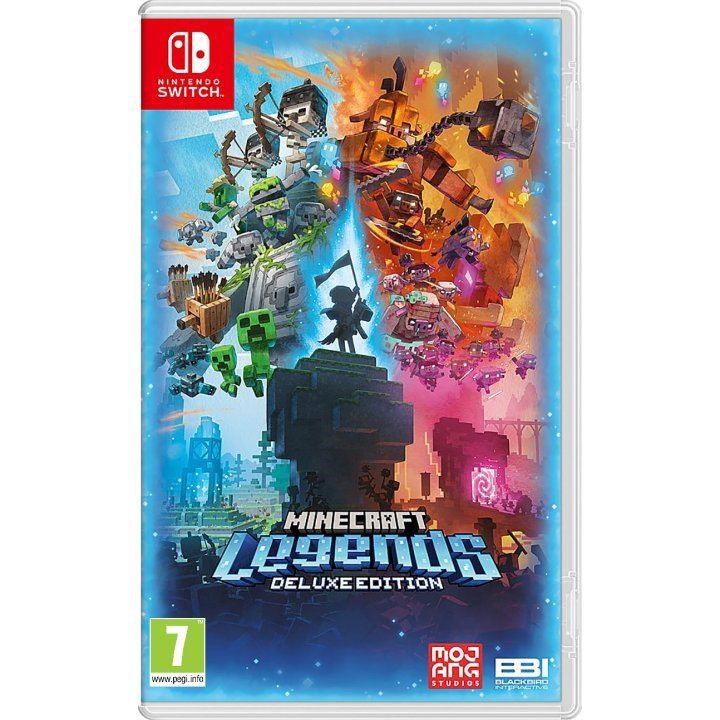 Minecraft Legends (Deluxe Edition) - Nintendo Switch - Real Time Strategy Spil 0045496479077
