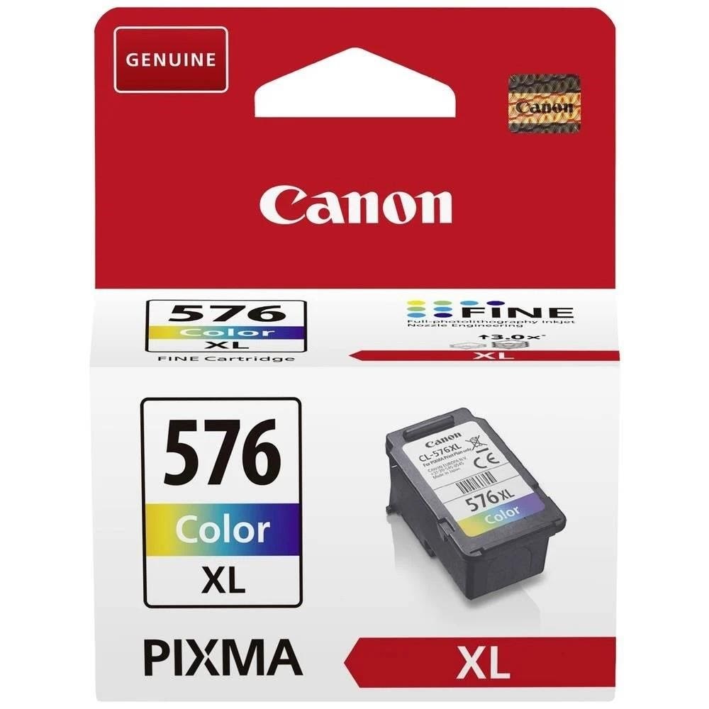 Canon CL-576XL / 5441C001 High 3-Color Printerpatron Og Toner Cyan, Magenta, Gul
