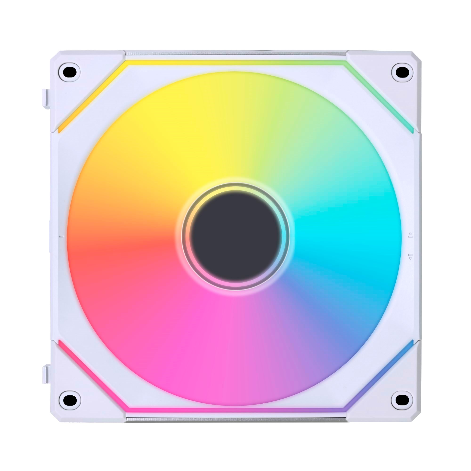 Lian Li UNI FAN SL-INF - Kabinet køler - 140mm - Hvid med RGB LED lys - 28 dBA