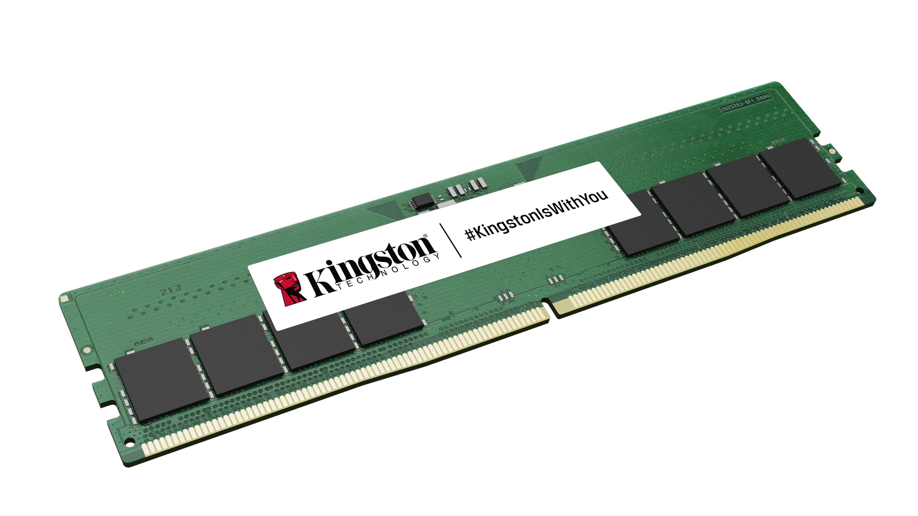 Kingston ValueRAM DDR5-5600 - 16GB - CL46 - Single Channel (1 pcs) - Grøn Ram KVR56U46BS8-16