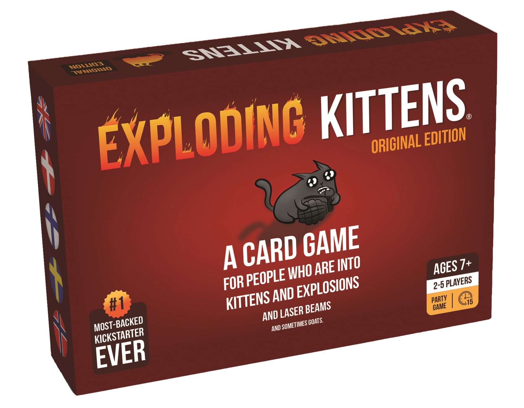 Exploding Kittens Original Nordic Brætspil EKIEK01NOR